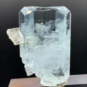 Clear Aquamarine Crystal With Muscovite From Skardu Pakistan